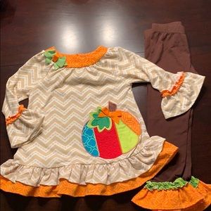 Emily Rose size 4 pumpkin set